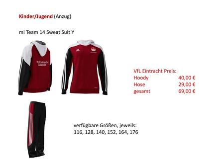 Kinder/Jugend (Anzug)