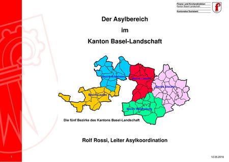 Kanton Basel-Landschaft Rolf Rossi, Leiter Asylkoordination
