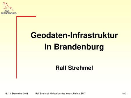 Geodaten-Infrastruktur
