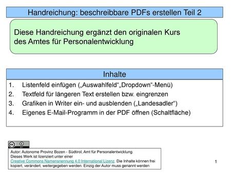 Handreichung: beschreibbare PDFs erstellen Teil 2