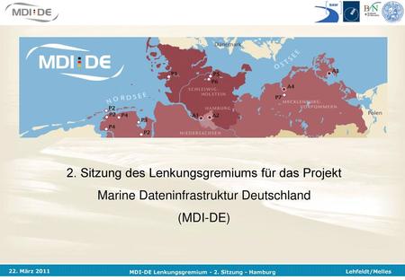 2. Sitzung des Lenkungsgremiums für das Projekt