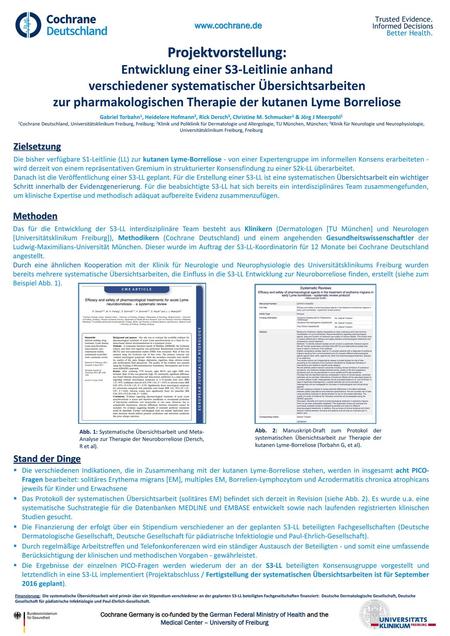 Projektvorstellung: Entwicklung einer S3-Leitlinie anhand
