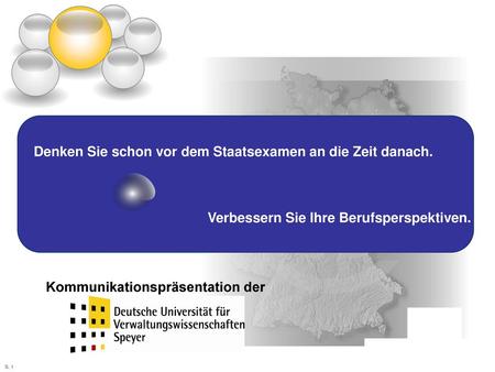 Denken Sie schon vor dem Staatsexamen an die Zeit danach.