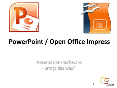 PowerPoint / Open Office Impress