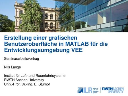 Seminararbeitsvortrag Nils Lange