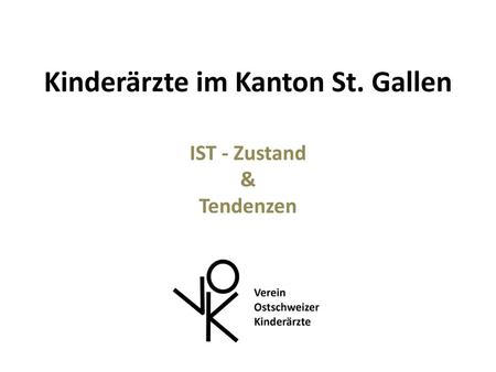 Kinderärzte im Kanton St. Gallen