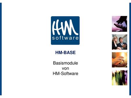 HM-BASE Basismodule von HM-Software.