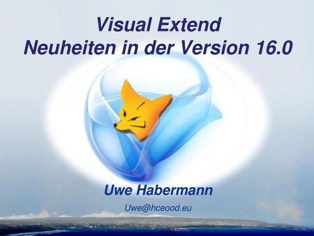 Visual Extend Neuheiten in der Version 16.0