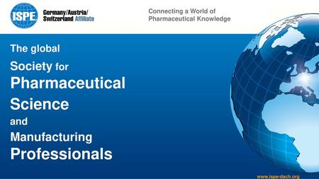 Pharmaceutical Science Professionals Society for Manufacturing