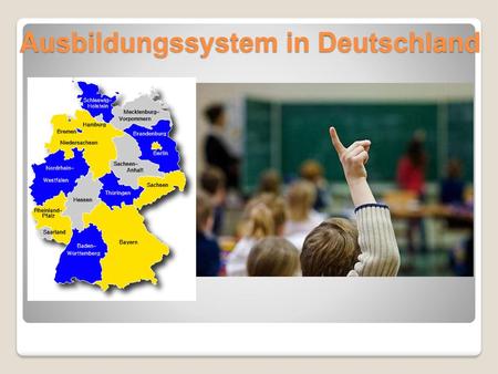 Ausbildungssystem in Deutschland