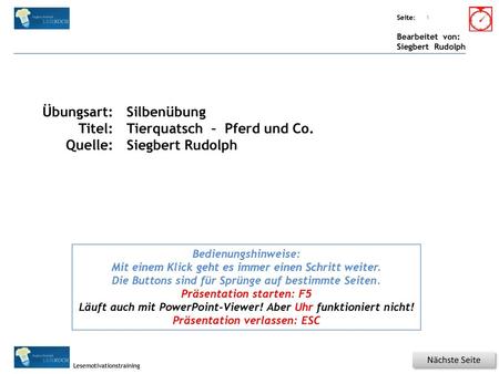 Tierquatsch – Pferd und Co.