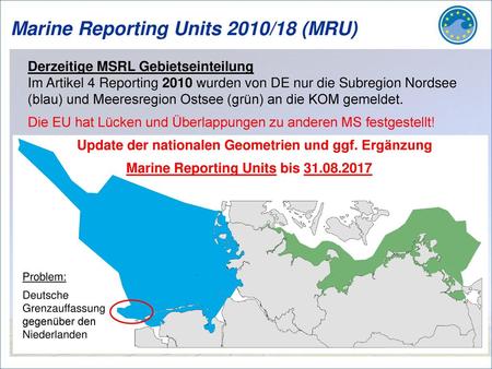Marine Reporting Units 2010/18 (MRU)