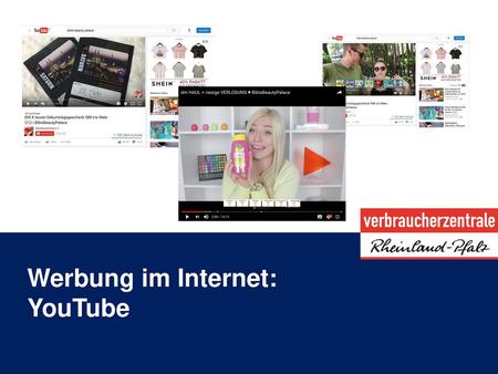 Werbung im Internet: YouTube