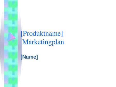 [Produktname] Marketingplan