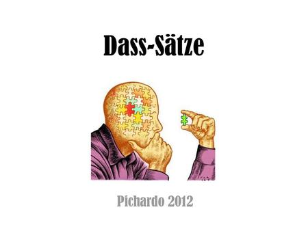 Dass-Sätze Pichardo 2012.
