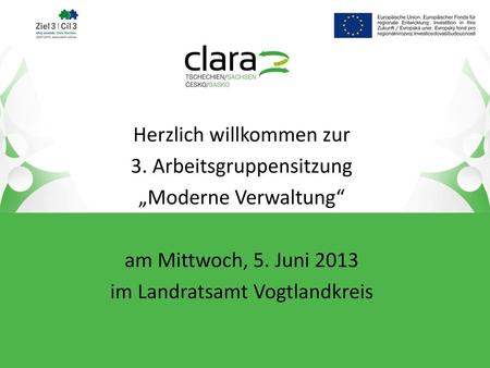 Herzlich willkommen zur 3