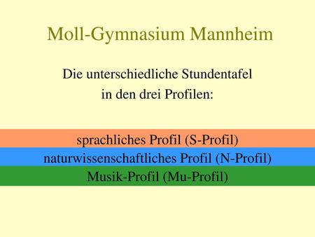 Moll-Gymnasium Mannheim
