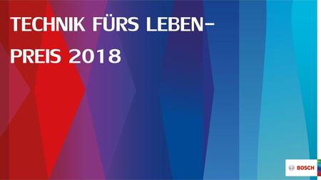 Technik fürs leben-preis 2018