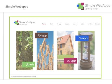 Simple Webapps.