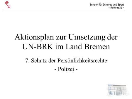 Aktionsplan zur Umsetzung der UN-BRK im Land Bremen