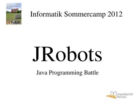 Informatik Sommercamp 2012