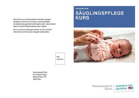 Säuglingspflege kurs Frauenklinik