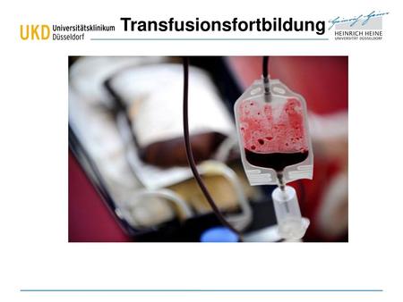 Transfusionsfortbildung