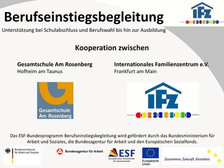 Kooperation zwischen Gesamtschule Am Rosenberg Hofheim am Taunus