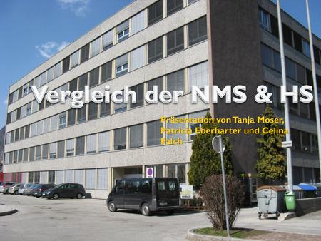Präsentation von Tanja Moser, Patricia Eberharter und Celina Falch