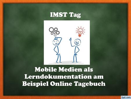 Mobile Medien als Lerndokumentation am Beispiel Online Tagebuch