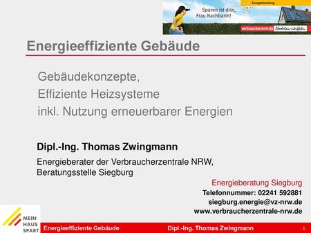 Energieeffiziente Gebäude