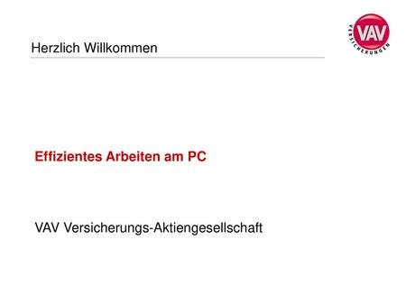 Effizientes Arbeiten am PC