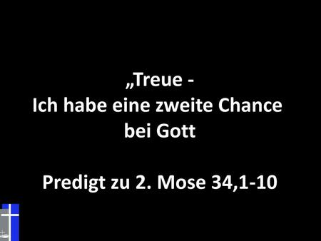 Ich habe eine zweite Chance