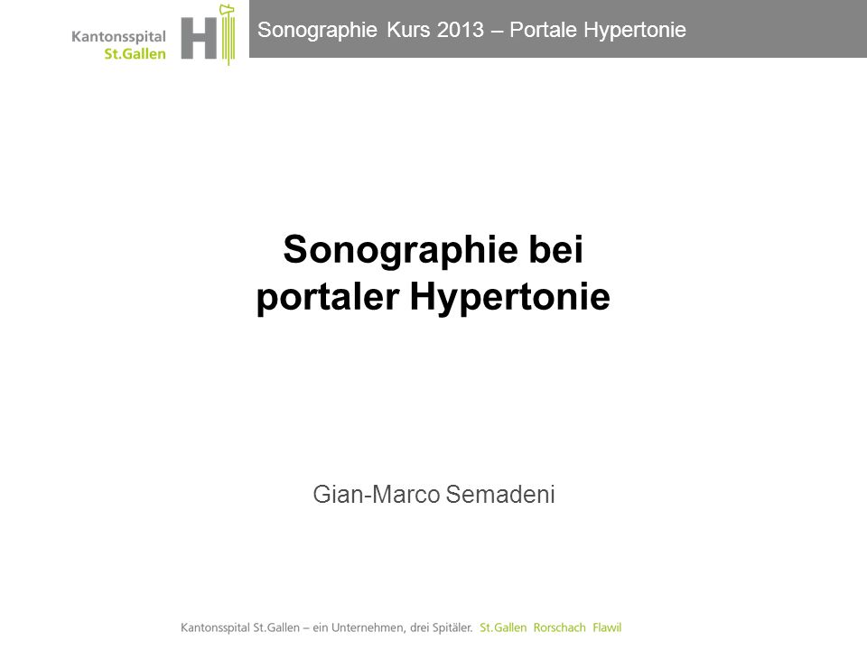 Sonographie Bei Portaler Hypertonie Ppt Video Online Herunterladen