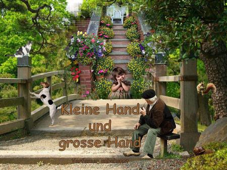 Kleine Hand und grosse Hand