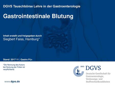 Gastrointestinale Blutung