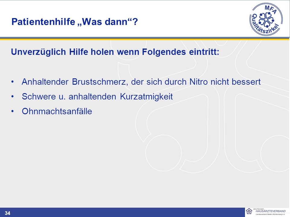 Patientenhilfe „Was dann