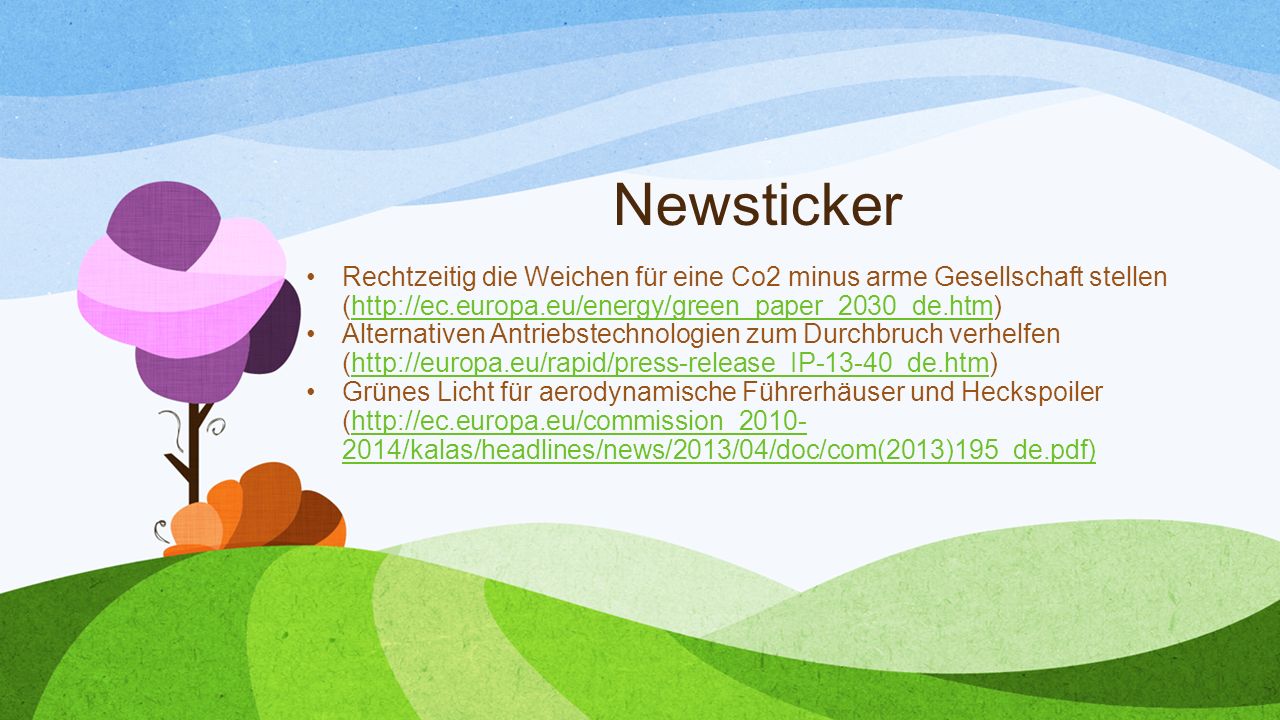 Newsticker Rechtzeitig die Weichen für eine Co2 minus arme Gesellschaft stellen (