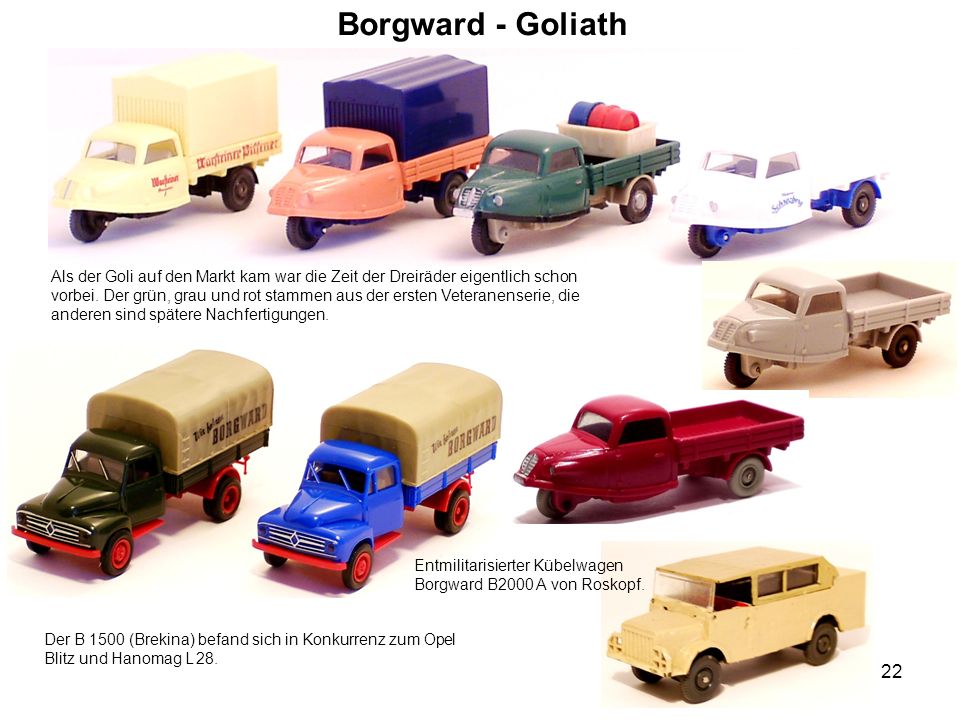 Borgward - Goliath