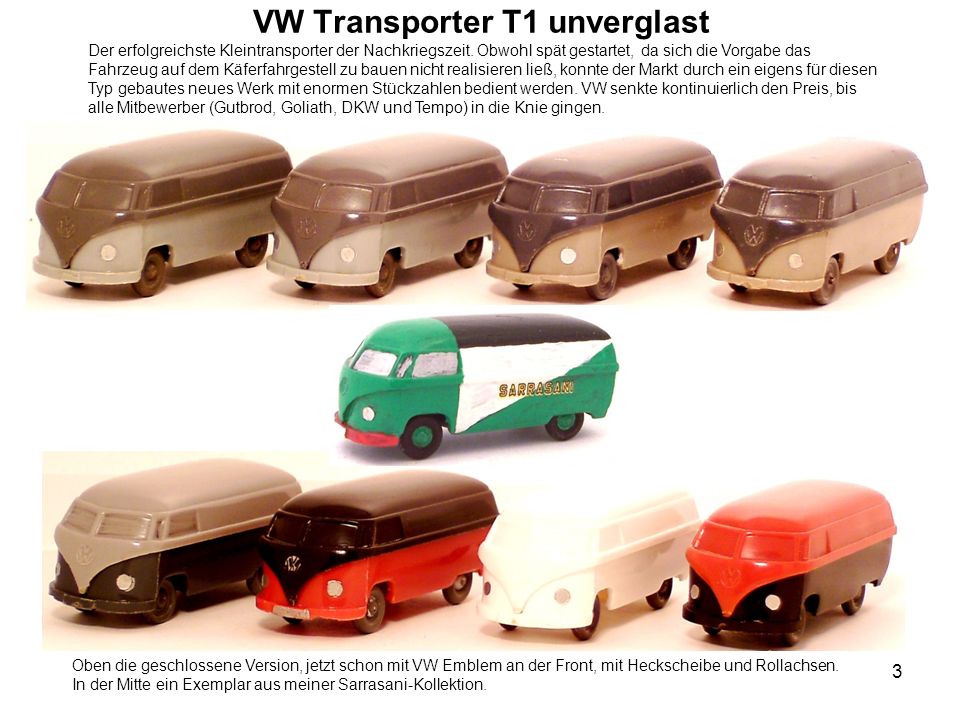 VW Transporter T1 unverglast