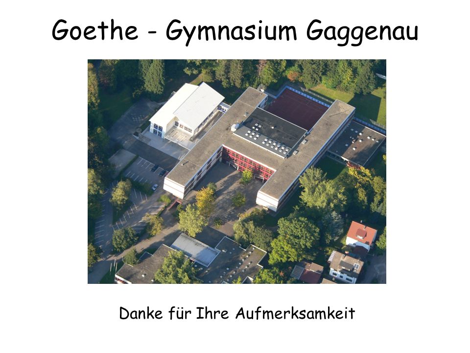Goethe Gymnasium Gaggenau Ppt Herunterladen
