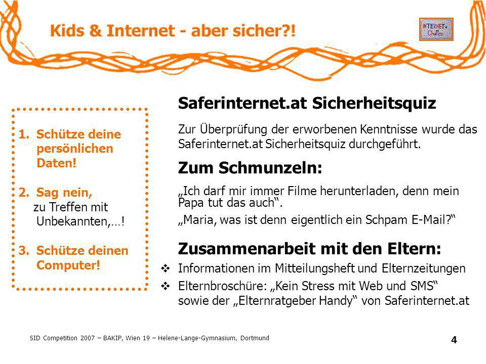 „Ich darf mir immer Filme herunterladen, denn mein Papa tut das auch .