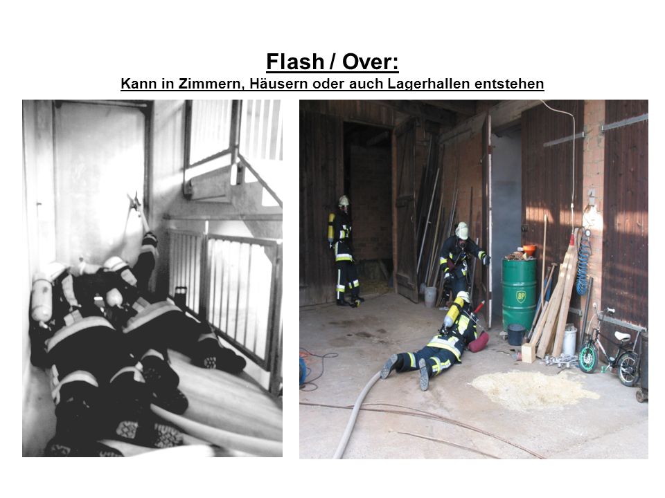 Flash / Over: Kann in Zimmern, Häusern oder auch Lagerhallen entstehen