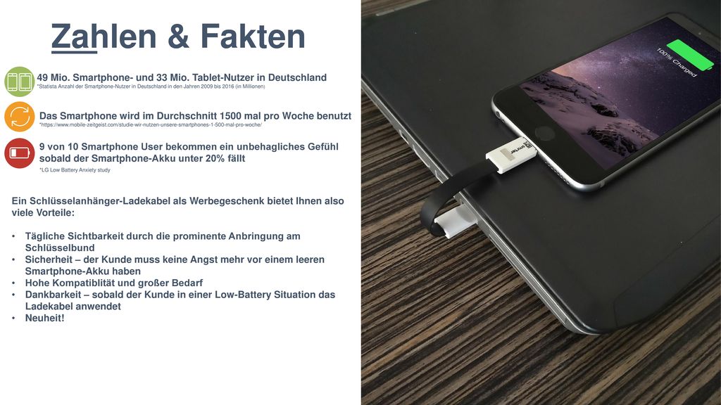 Zahlen & Fakten 49 Mio. Smartphone- und 33 Mio. Tablet-Nutzer in Deutschland.