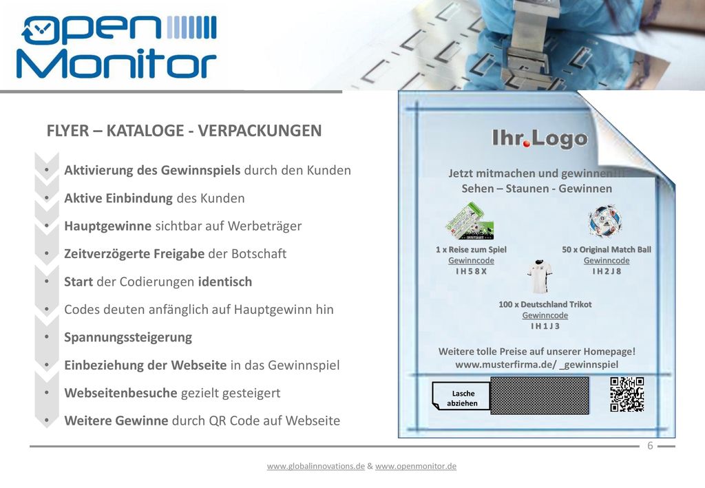 I H 1 J 8 FLYER – KATALOGE - VERPACKUNGEN