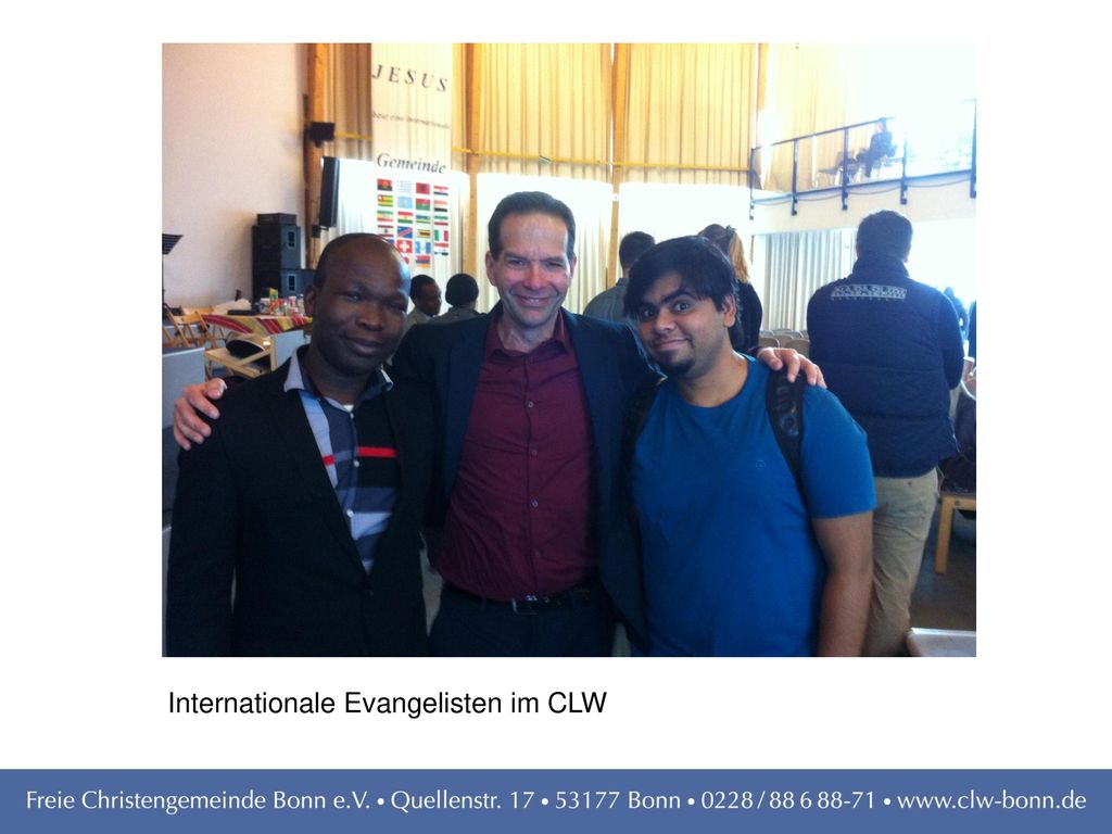 Internationale Evangelisten im CLW