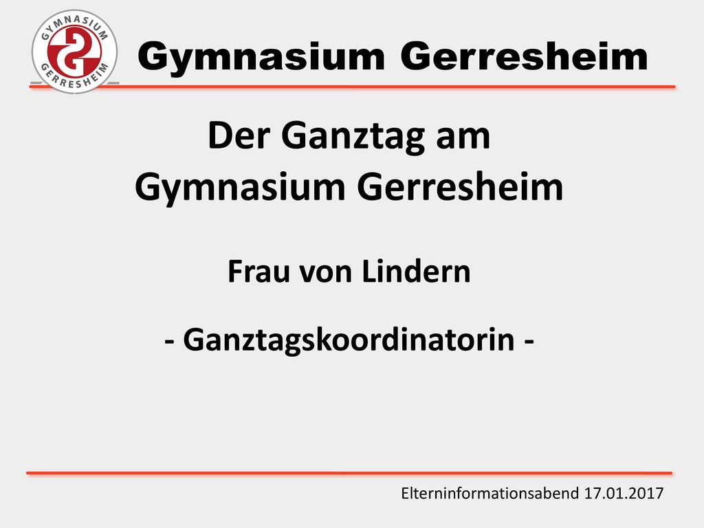 - Ganztagskoordinatorin -