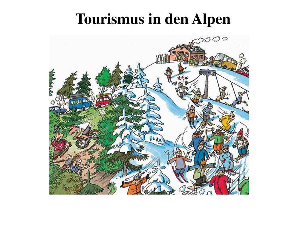 Tourismus in den Alpen