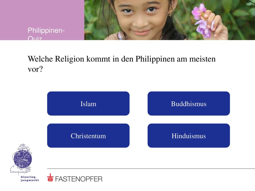 Welche Religion kommt in den Philippinen am meisten vor