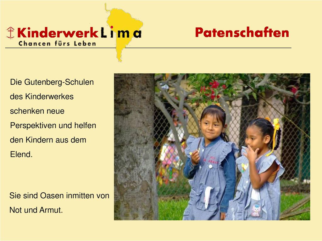 Die Gutenberg-Schulen des Kinderwerkes schenken neue Perspektiven und helfen den Kindern aus dem Elend.